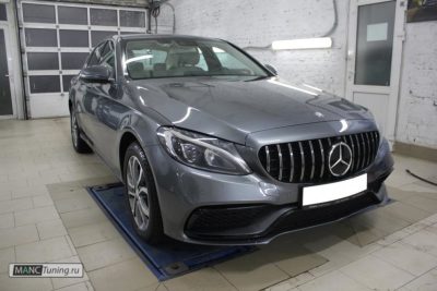 Обвес AMG 63 и решетка GT для Mercedes C-class W205