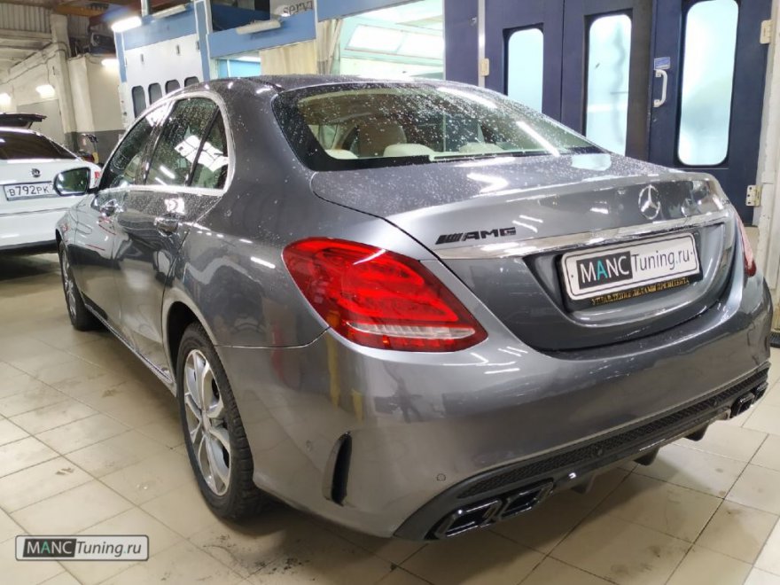 Обвес AMG 63 и решетка GT для Mercedes C-class W205