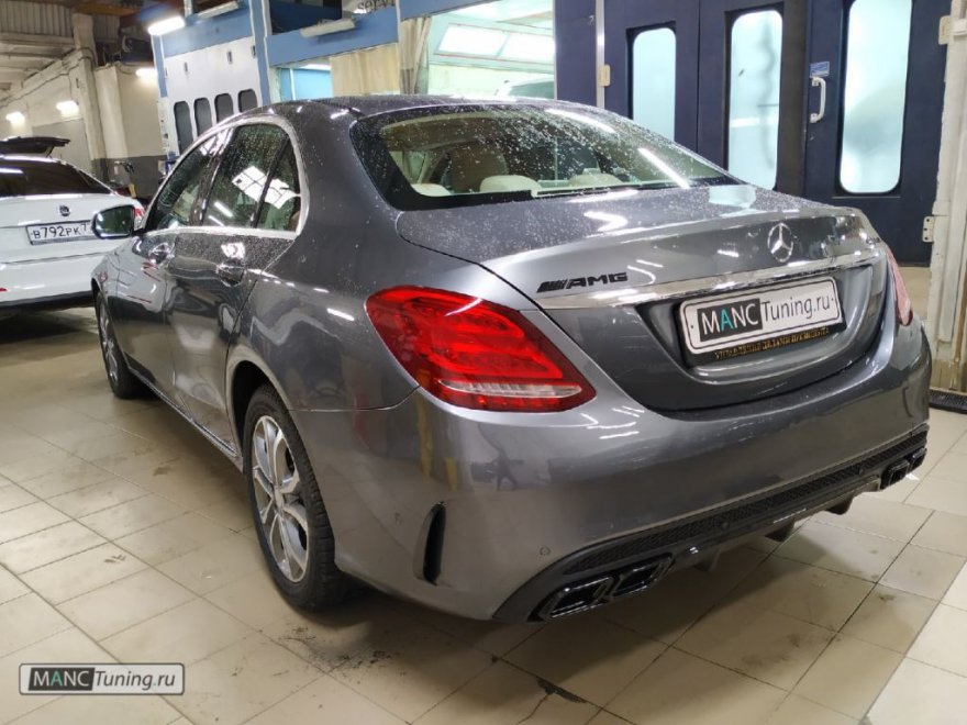 Обвес AMG 63 и решетка GT для Mercedes C-class W205