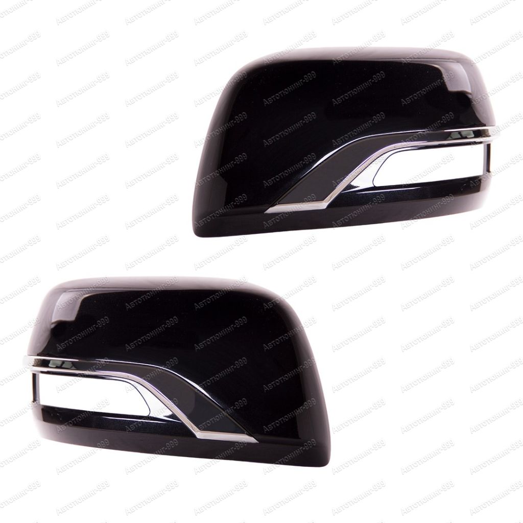 Крышки зеркал на Toyota Land Cruiser 200 executive black