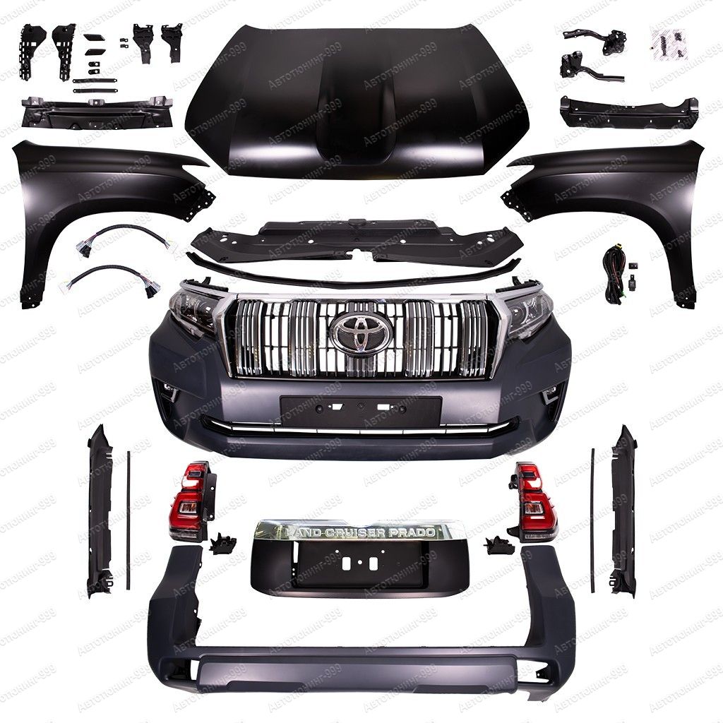 Рестайлинг 2017 Toyota Land Cruiser Prado 150