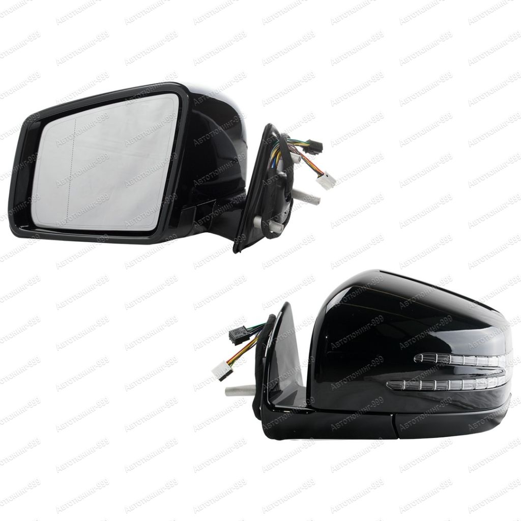 Зеркала для Mercedes M-klass (W 164) черные